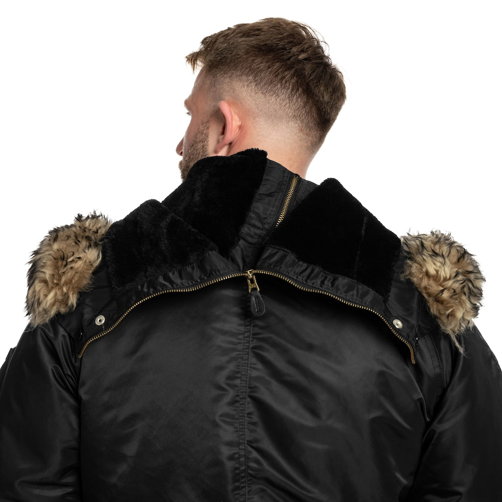 Kurtka MFH US Polar Jacket N2B - Black