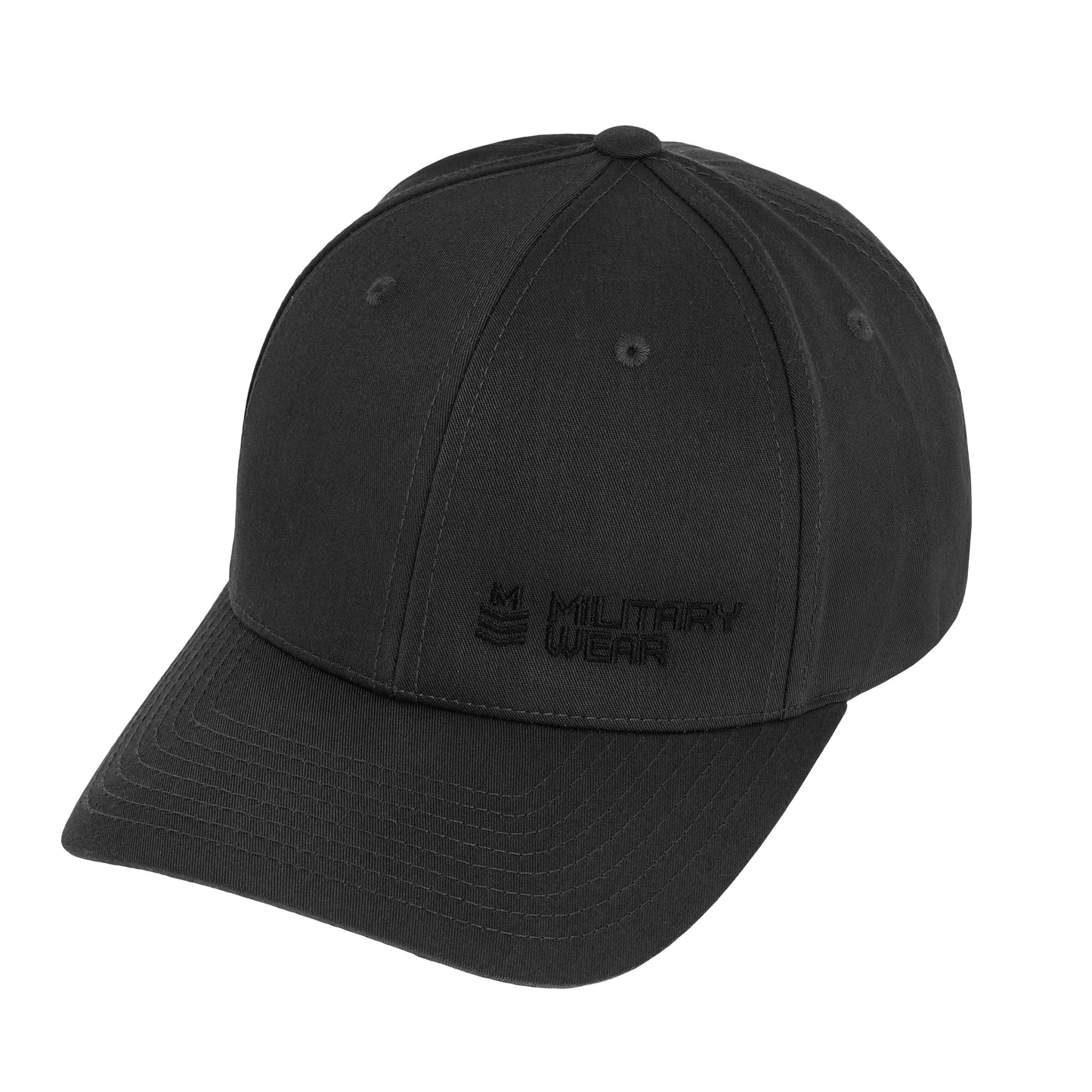 Czapka z daszkiem Military Wear Curved Classic Snapback - Black