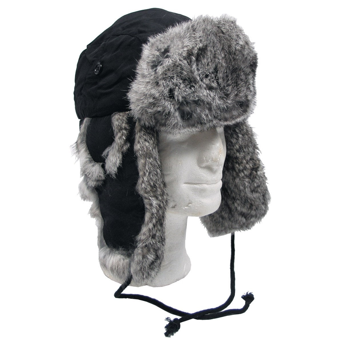 Czapka MFH zimowa z futrem - Black