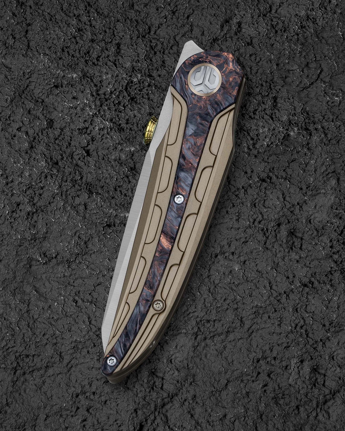 Nóż składany Bestech Knives Prydwen - Bronze