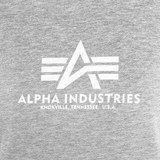 Bluza damska Alpha Industries New Basic Hoody - Grey Heather