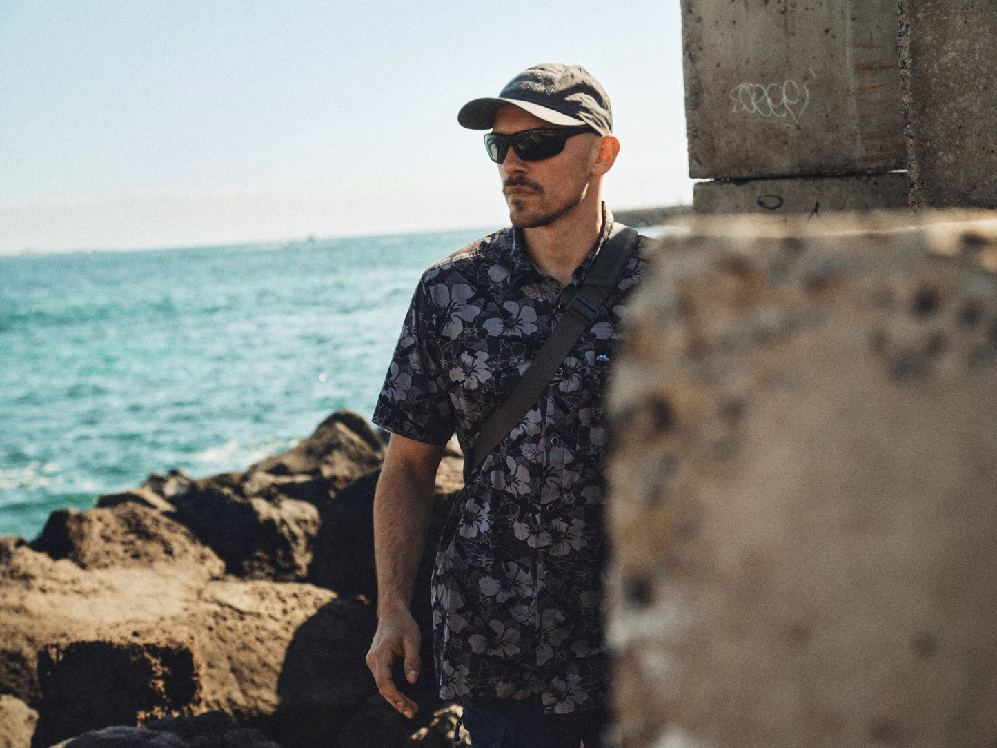 Koszula Helikon Tactical Hawaiian Short Sleeve - Dark Ops