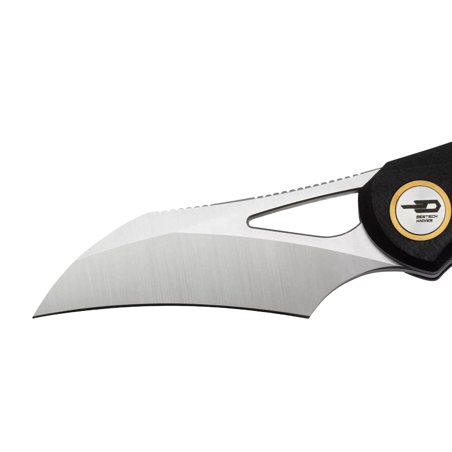 Nóż składany Bestech Knives Bihai Stonewash - Black