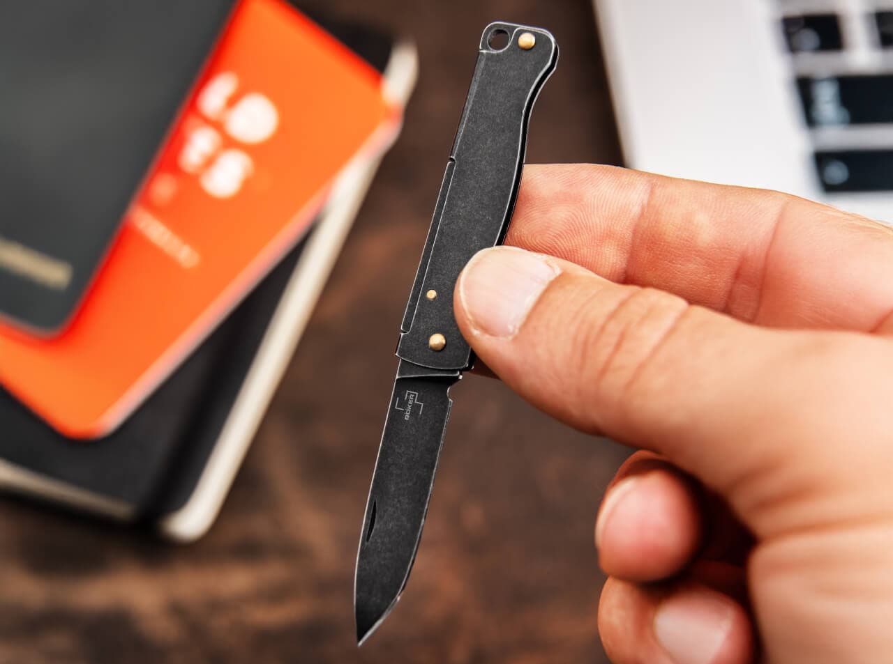 Nóż składany Boker Plus Atlas Mini - Dark