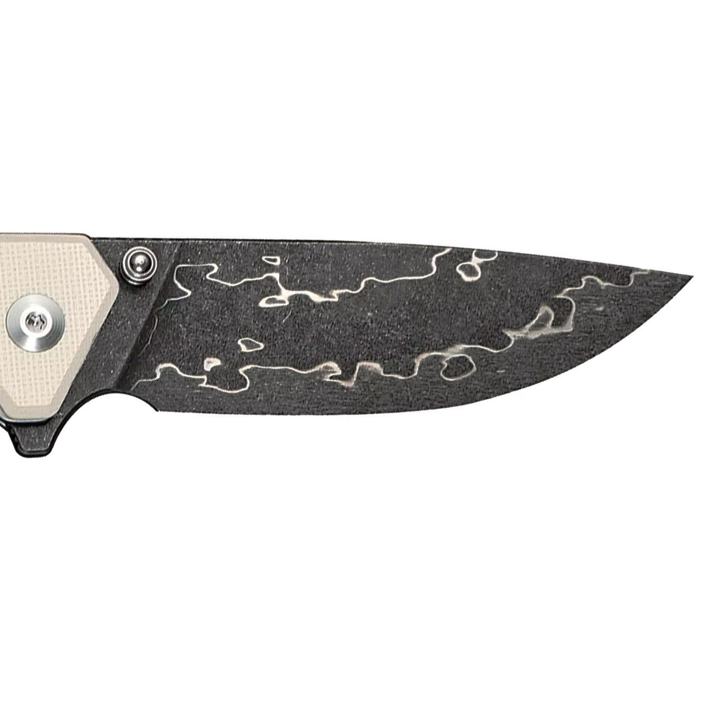 Nóż składany Civivi Merit - Damascus/Ivory G10