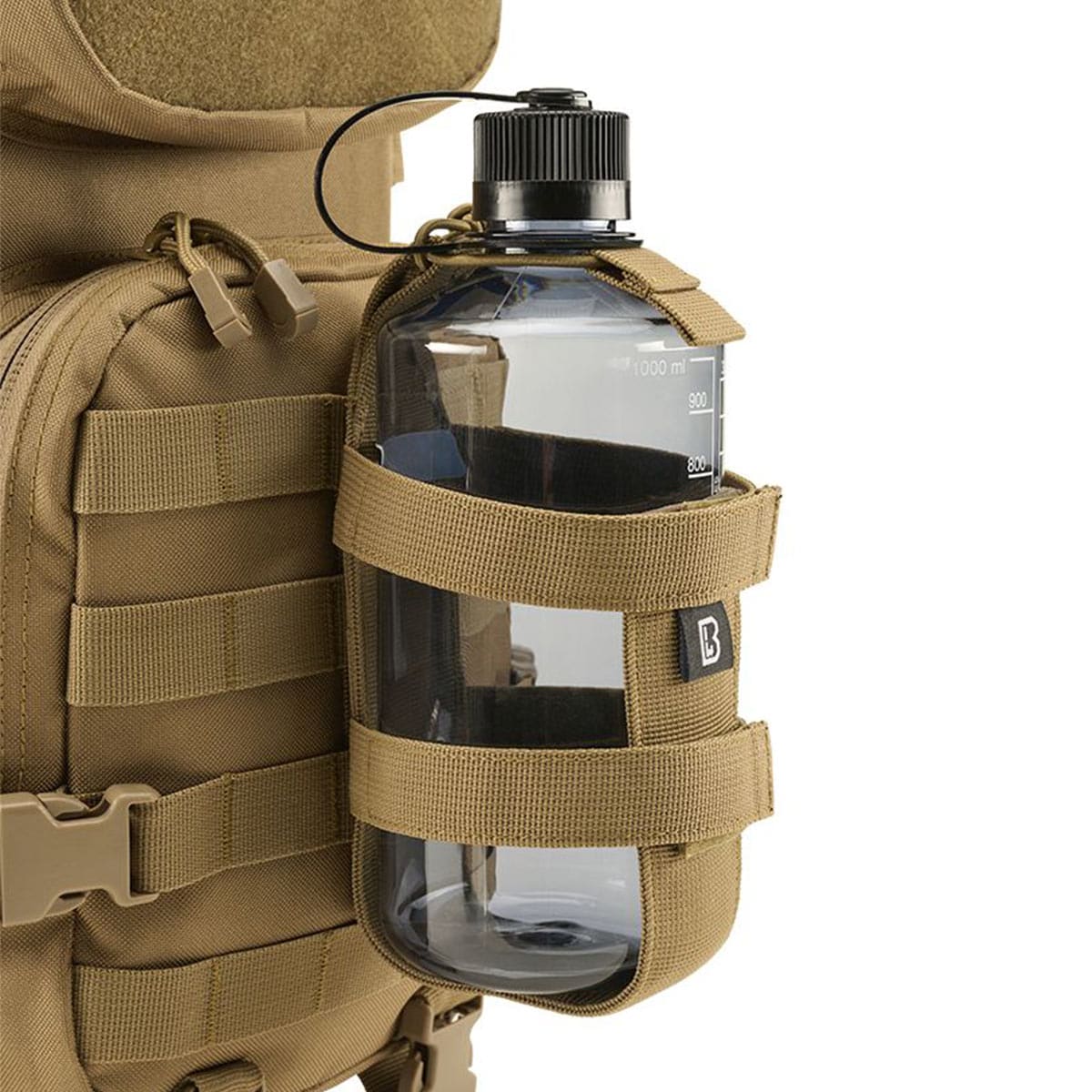 Pokrowiec na butelkę Brandit Molle Bottle Holder Flex Large - Coyote