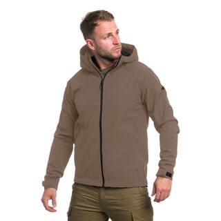 Kurtka 4F Softshell M324 - Brązowa