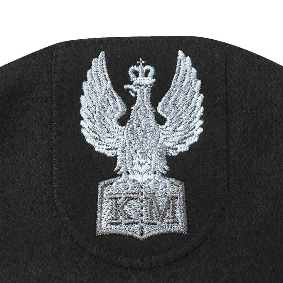 Beret BB-TEX dla klas mundurowych - Czarny