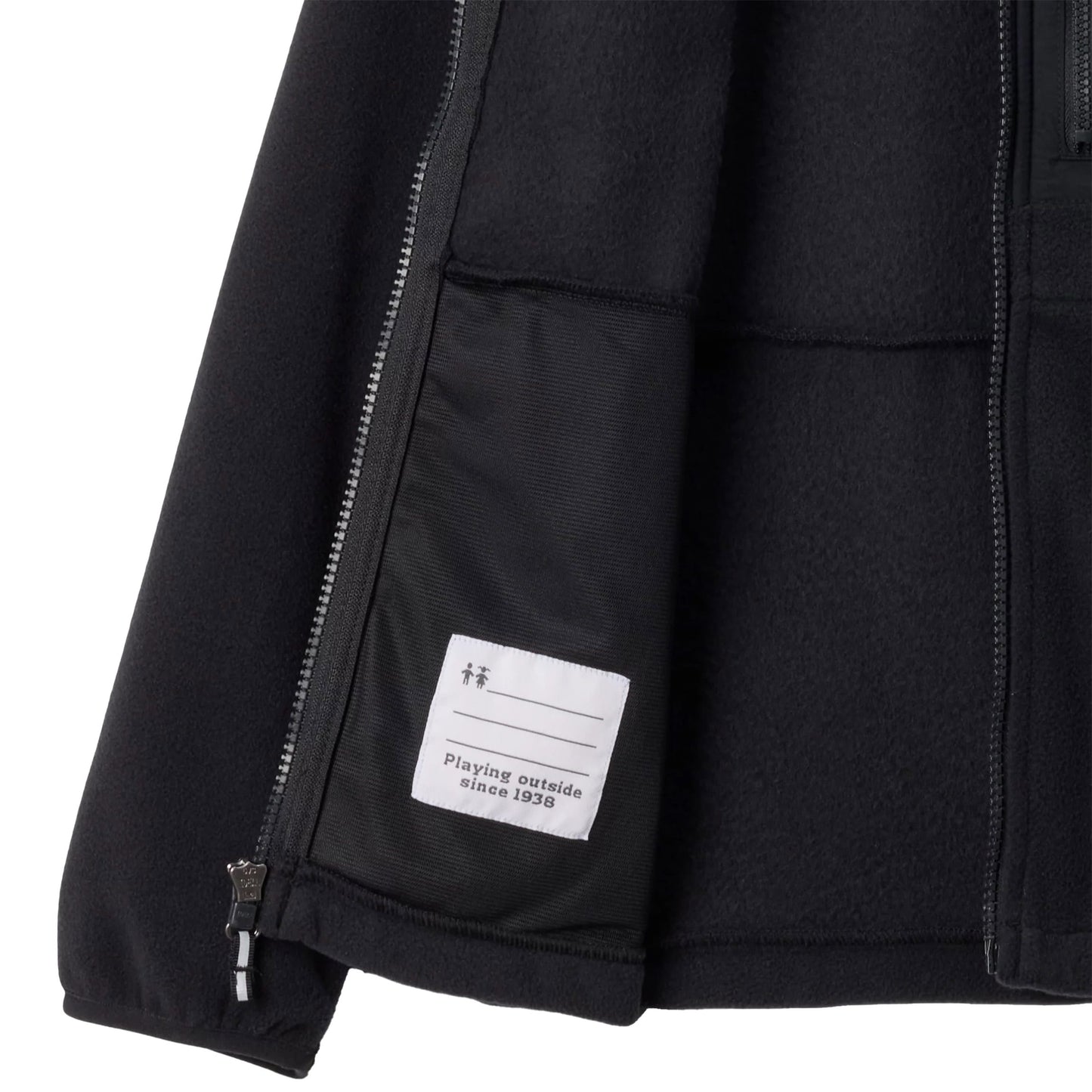 Polar dziecięcy Columbia Youth Fast Trek IV Full Zip - Black