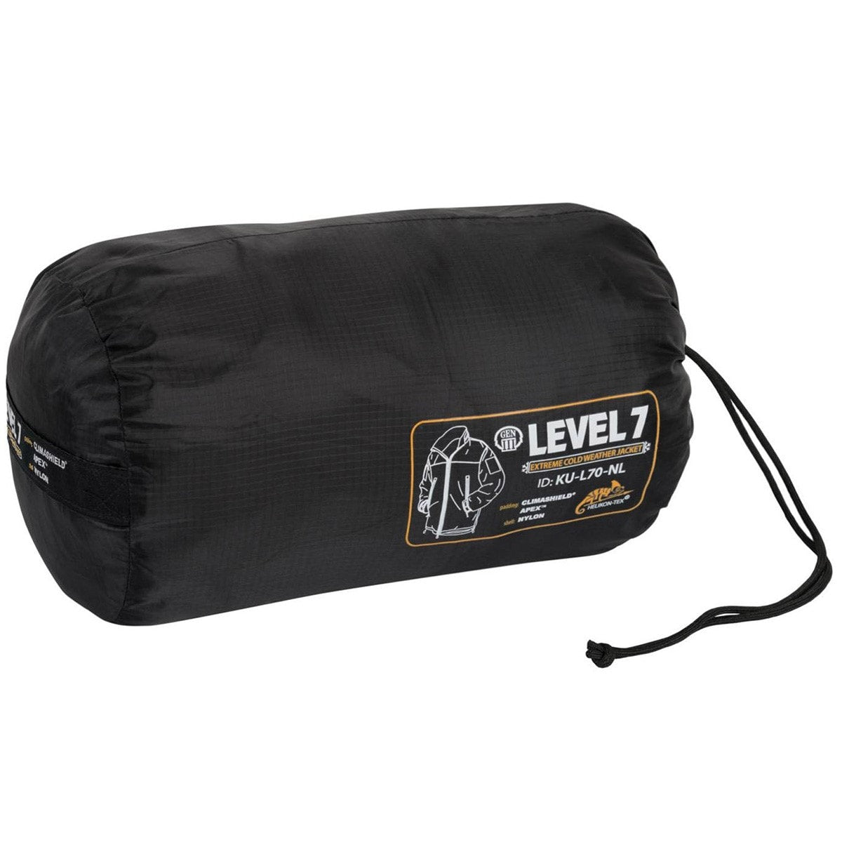 Kurtka Helikon Level 7 Climashield Apex 100 g - Black