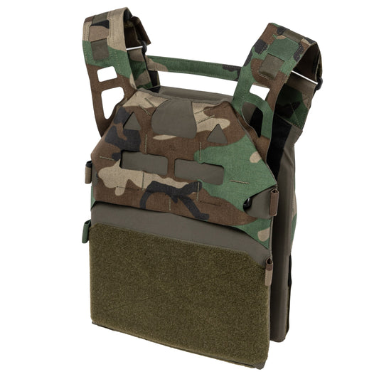 Kamizelka taktyczna Direct Action Bearcat Ultralight Plate Carrier Woodland - na płyty rozmiar L