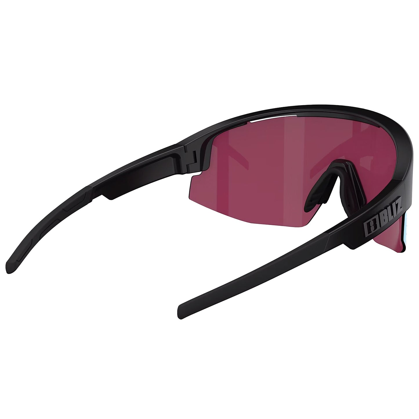 Okulary przeciwsłoneczne Bliz Matrix Nano Optics - Black/Rose Violet Blue