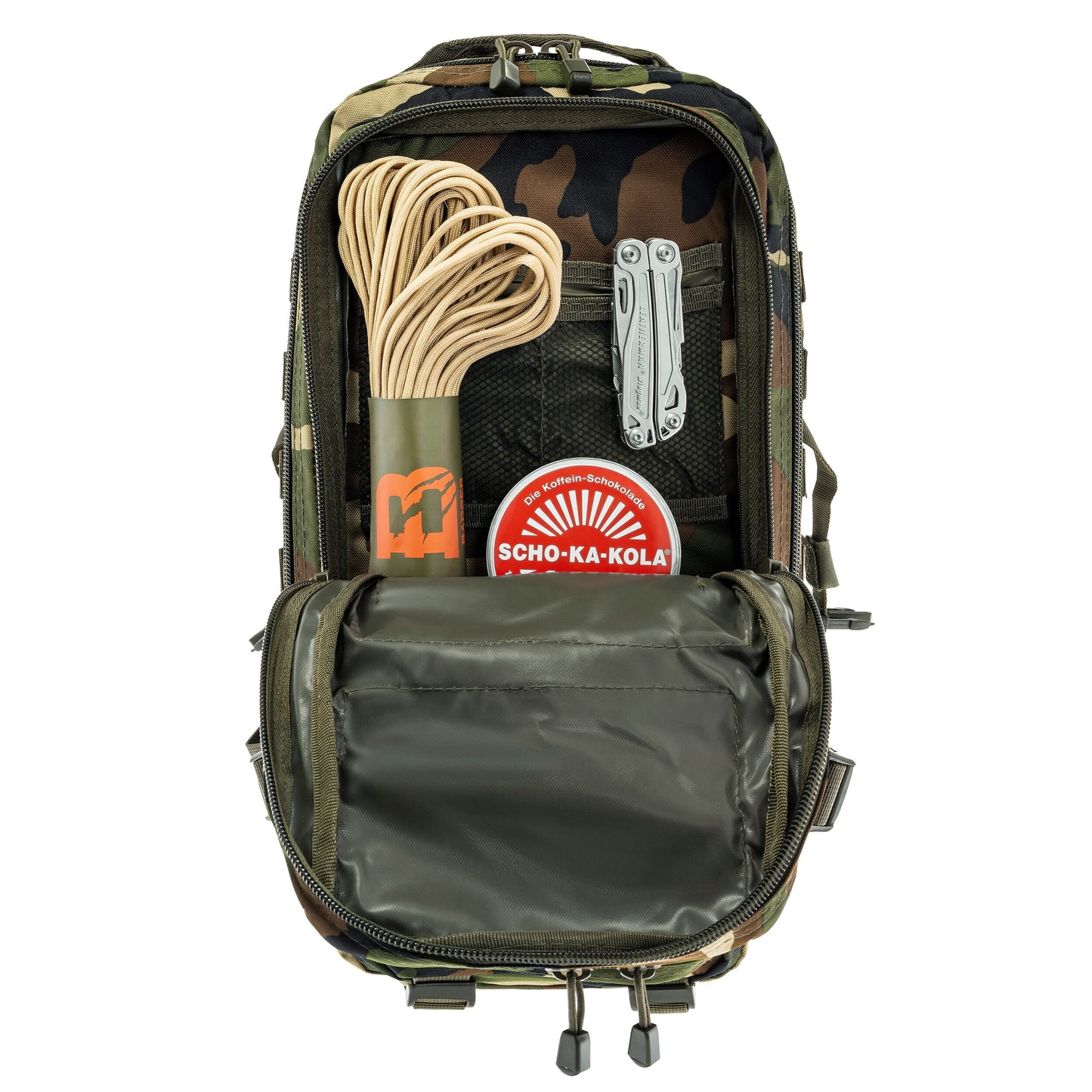 Plecak Mil-Tec Assault Pack Small 20 l - Woodland