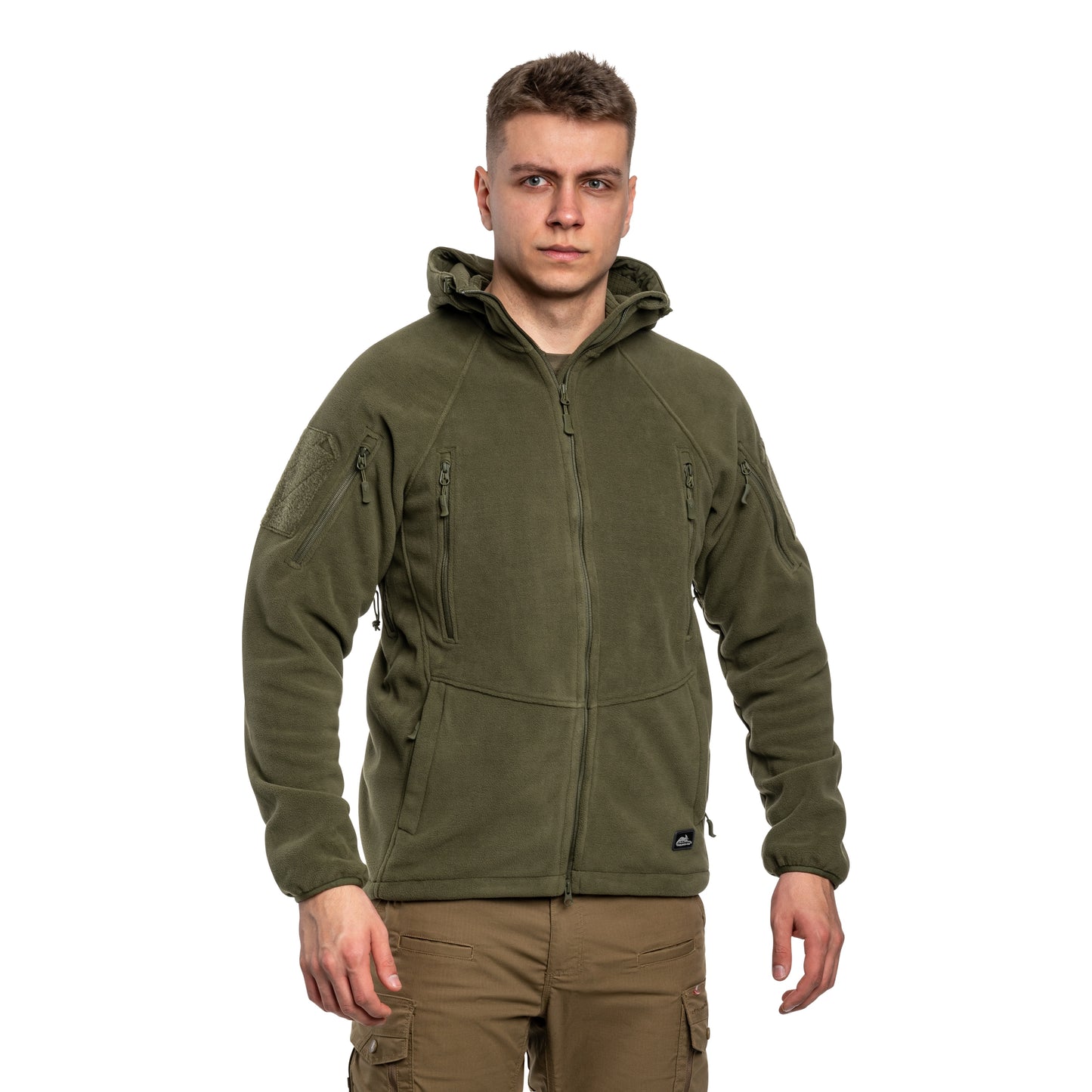 Polar Helikon Patriot Mk2 Hybrid Fleece - Olive Green