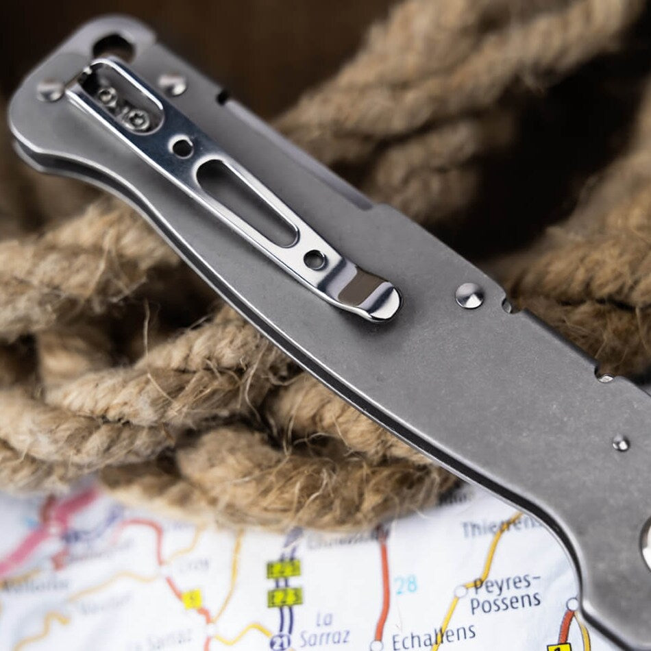 Nóż składany Boker Plus Atlas - BackLock Drop-Point