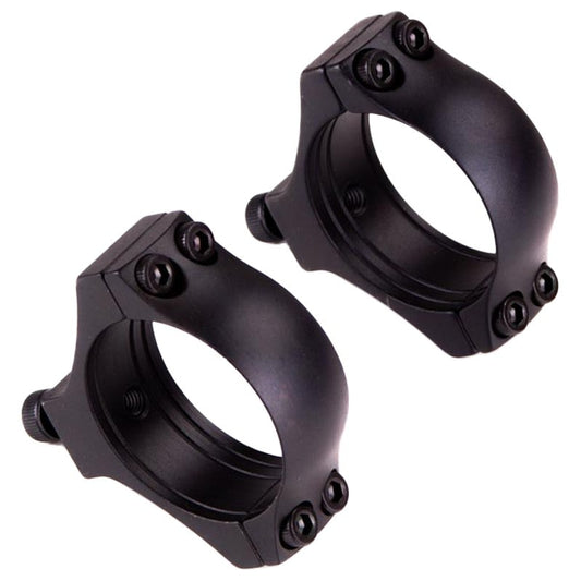 Obejmy montażowe Łuszczek do lunet 30 mm H8 - Black
