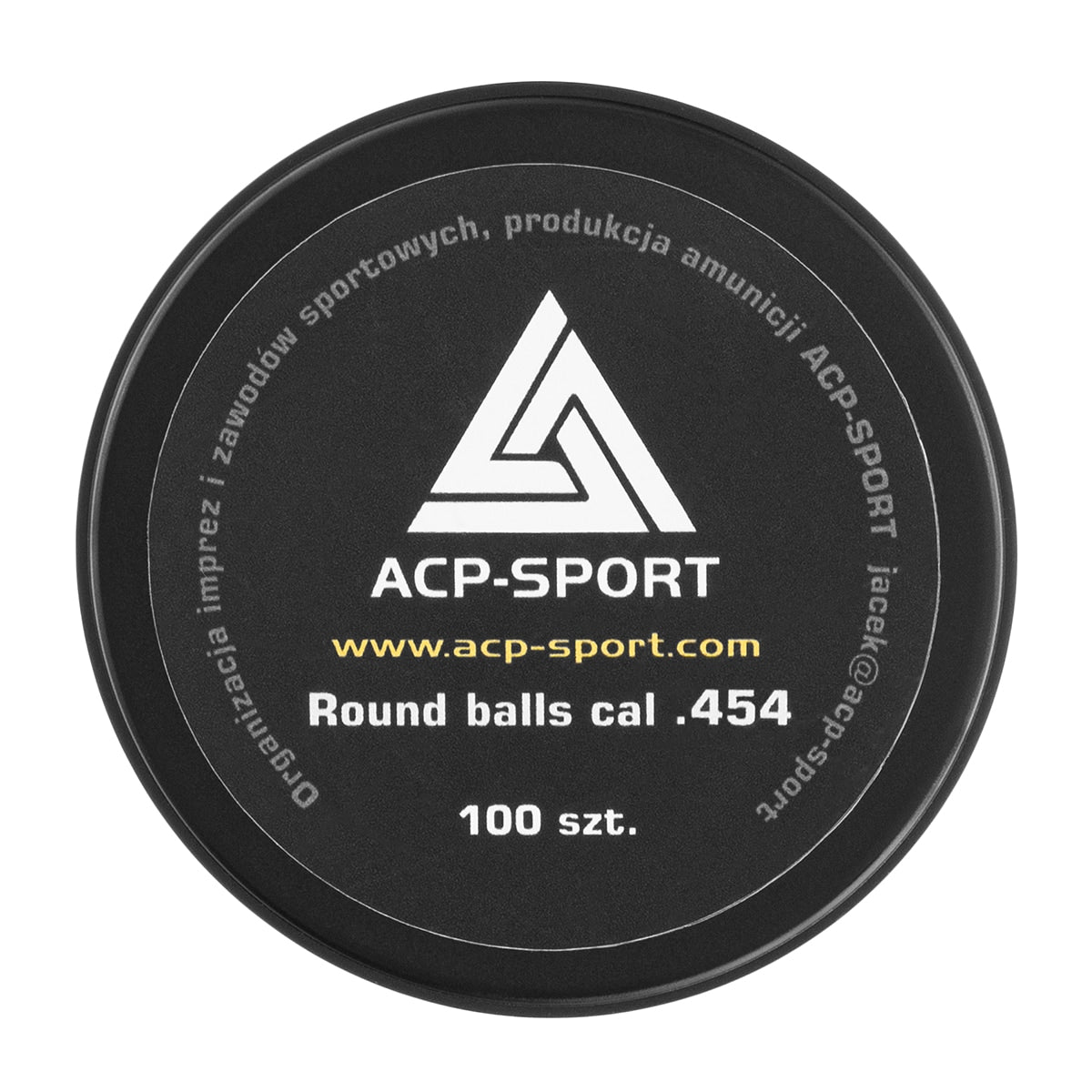 Kule ołowiane ACP kaliber .454 - 100 szt.