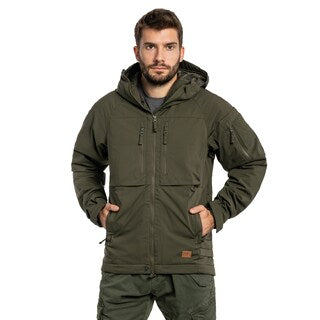 Kurtka Helikon Winter Yukon Duracanvas - Taiga Green