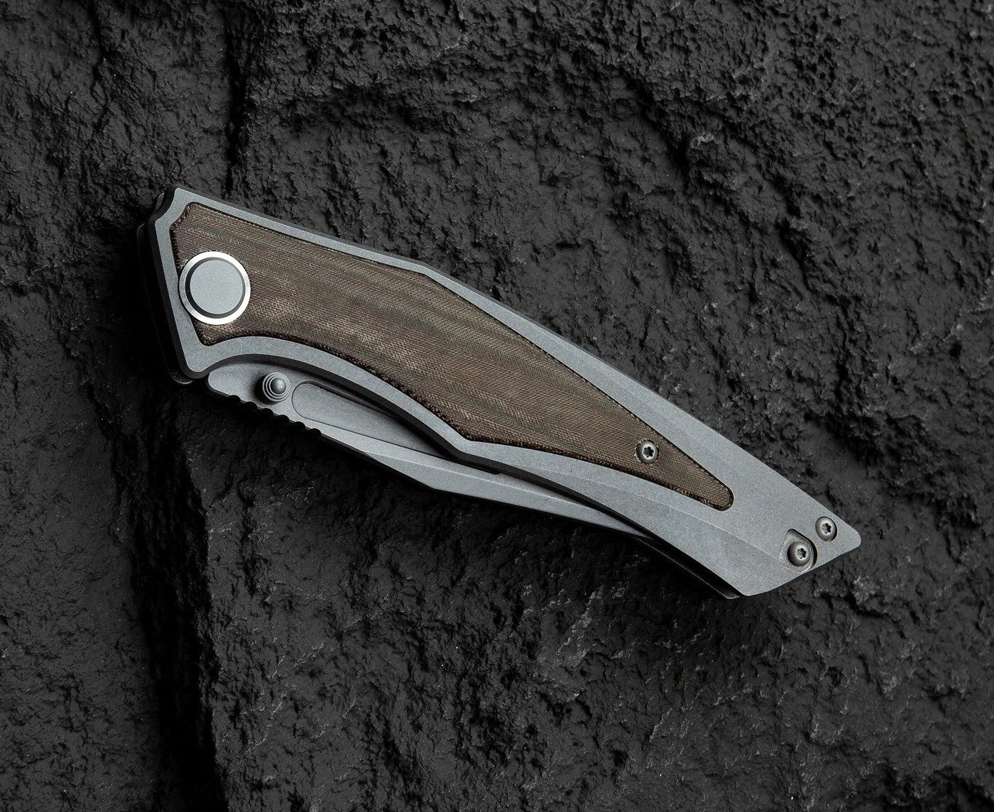 Nóż składany Bestech Knives Togatta - Dark Grey