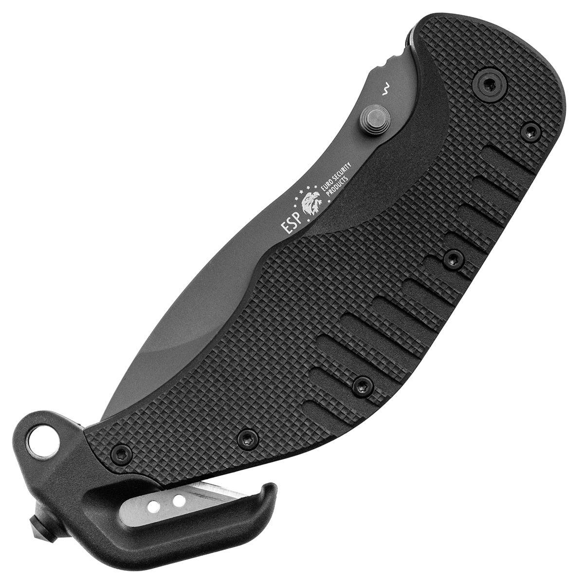 Nóż składany ratowniczy ESP RK-01-S Rescue Knife - Black