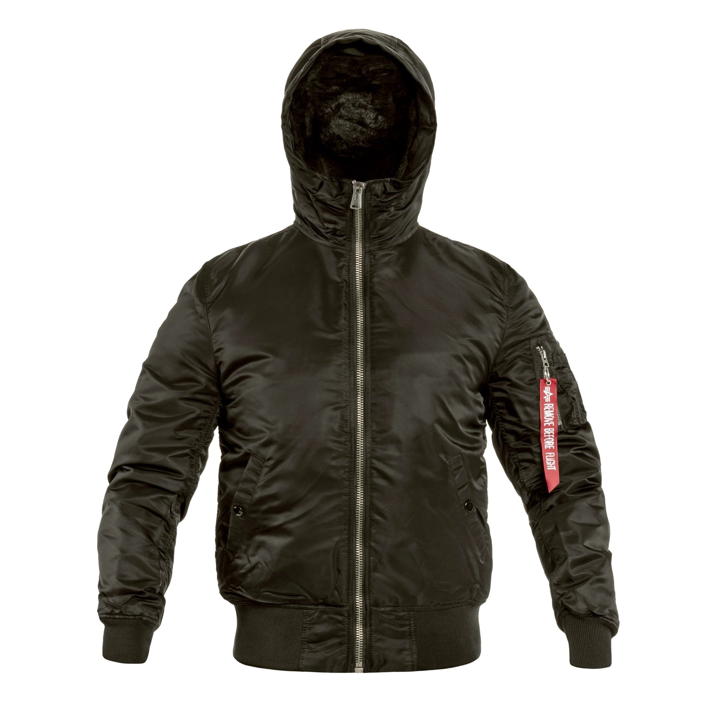 Kurtka Alpha Industries MA-1 Hooded - Black Olive