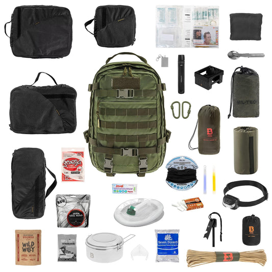 Plecak ewakuacyjny Wisport Sparrow II 30 l Standard V2 - z wyposażeniem