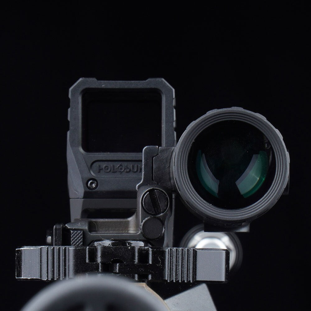 Luneta typu magnifier Holosun HM3XT do kolimatora - 3x - montaż Flip & QD