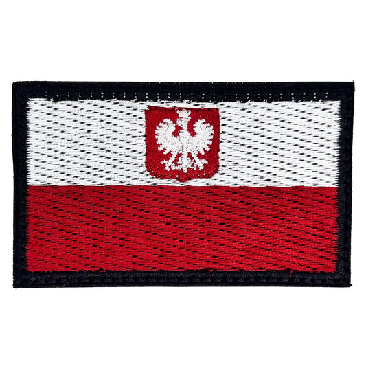 Emblemat Flaga Godło - Biało-Czerwony