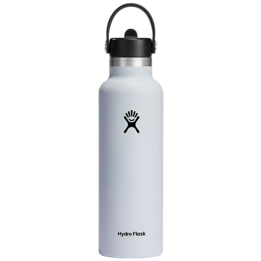 Butelka termiczna Hydro Flask Standard Flex Straw Cap 621 ml - White