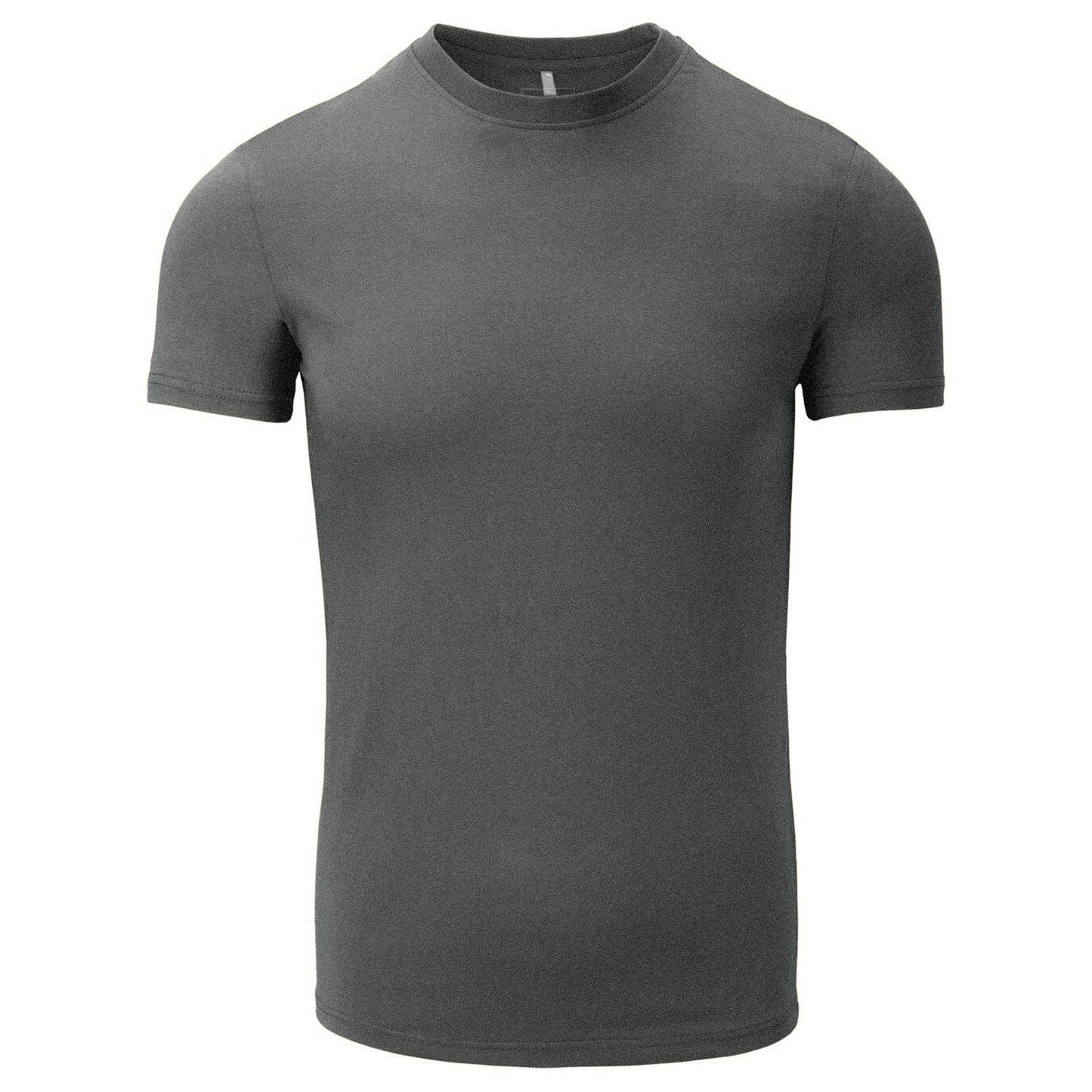 Koszulka T-Shirt Helikon z bawełny organicznej Slim - Black/Grey Melange
