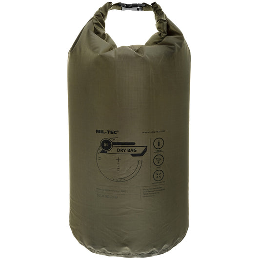 Worek wodoodporny Mil-Tec Drybag 5 l - Olive