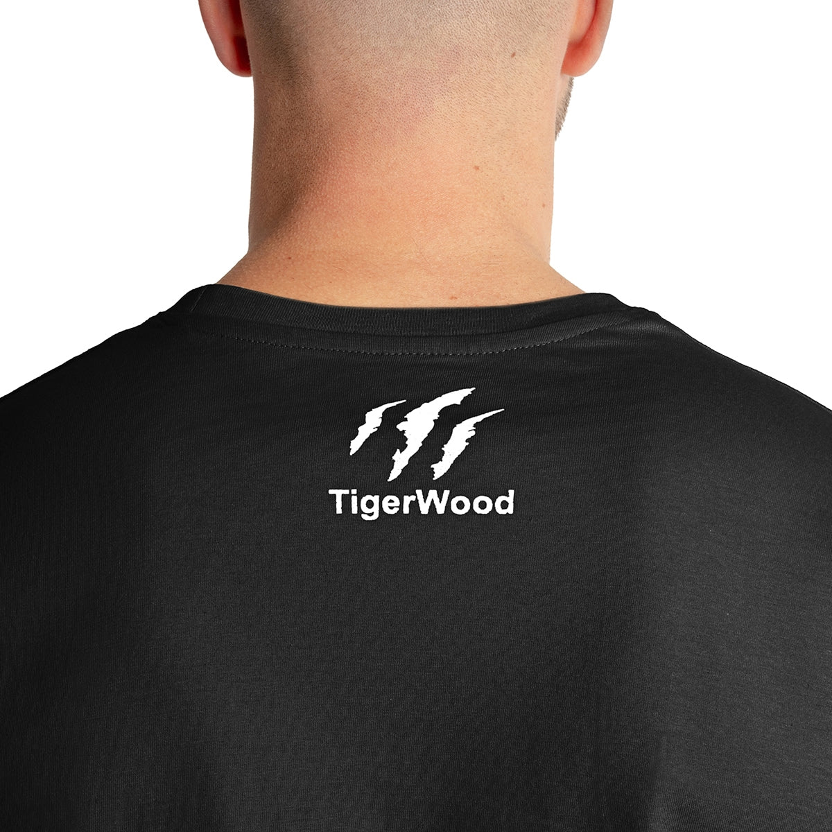 Koszulka T-Shirt TigerWood Róża Wiatrów - Czarna