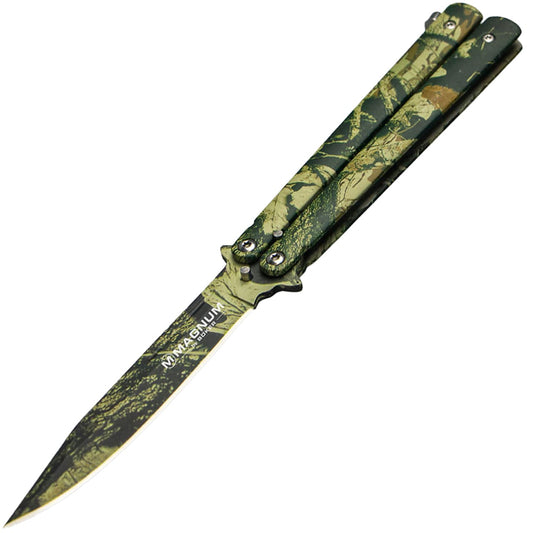 Nóż składany motylek Boker Magnum Balisong Camo