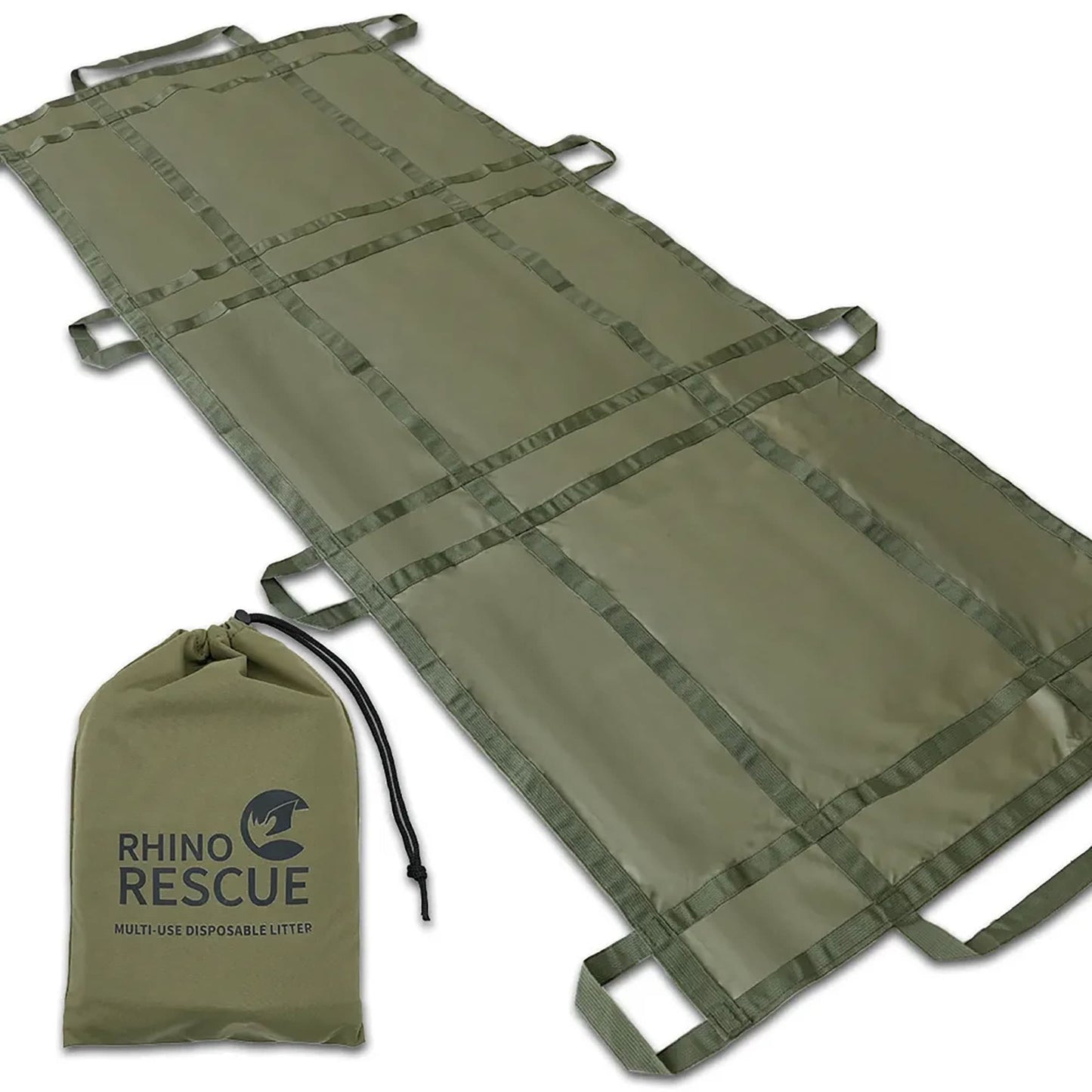 Nosze ratunkowe Rhino Rescue Multi-Use Disposable Litter Sling - Olive