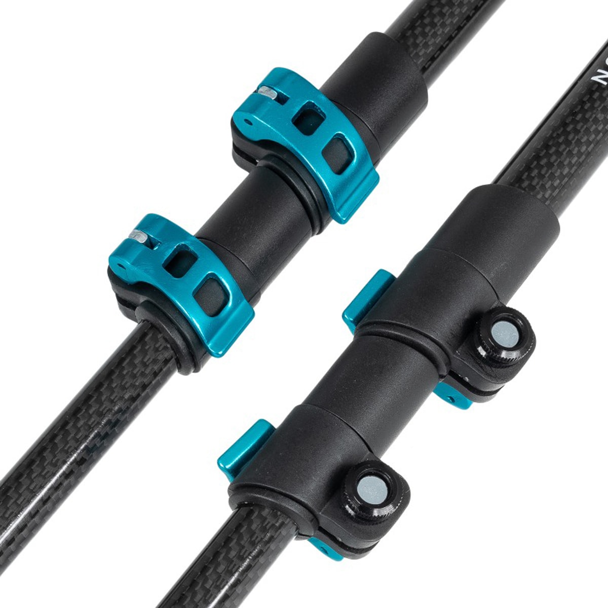 Kije trekkingowe Volven Adventure Carbon - Niebieskie