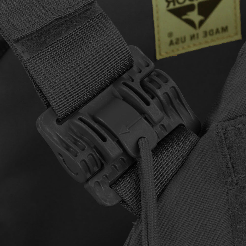 Kamizelka taktyczna typu Plate Carrier Condor Cyclone RS - Black
