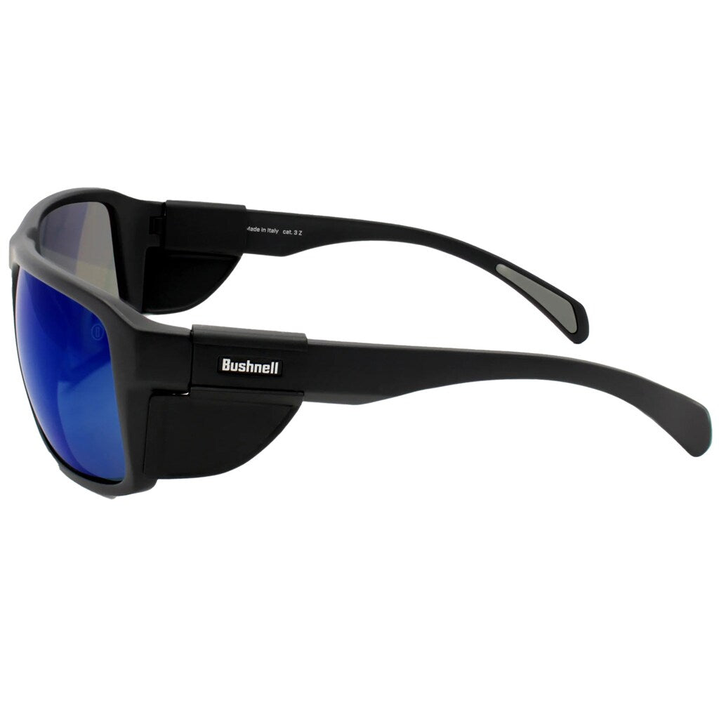 Okulary przeciwsłoneczne Bushnell Buffalo - Matte Black/Blue Mirror