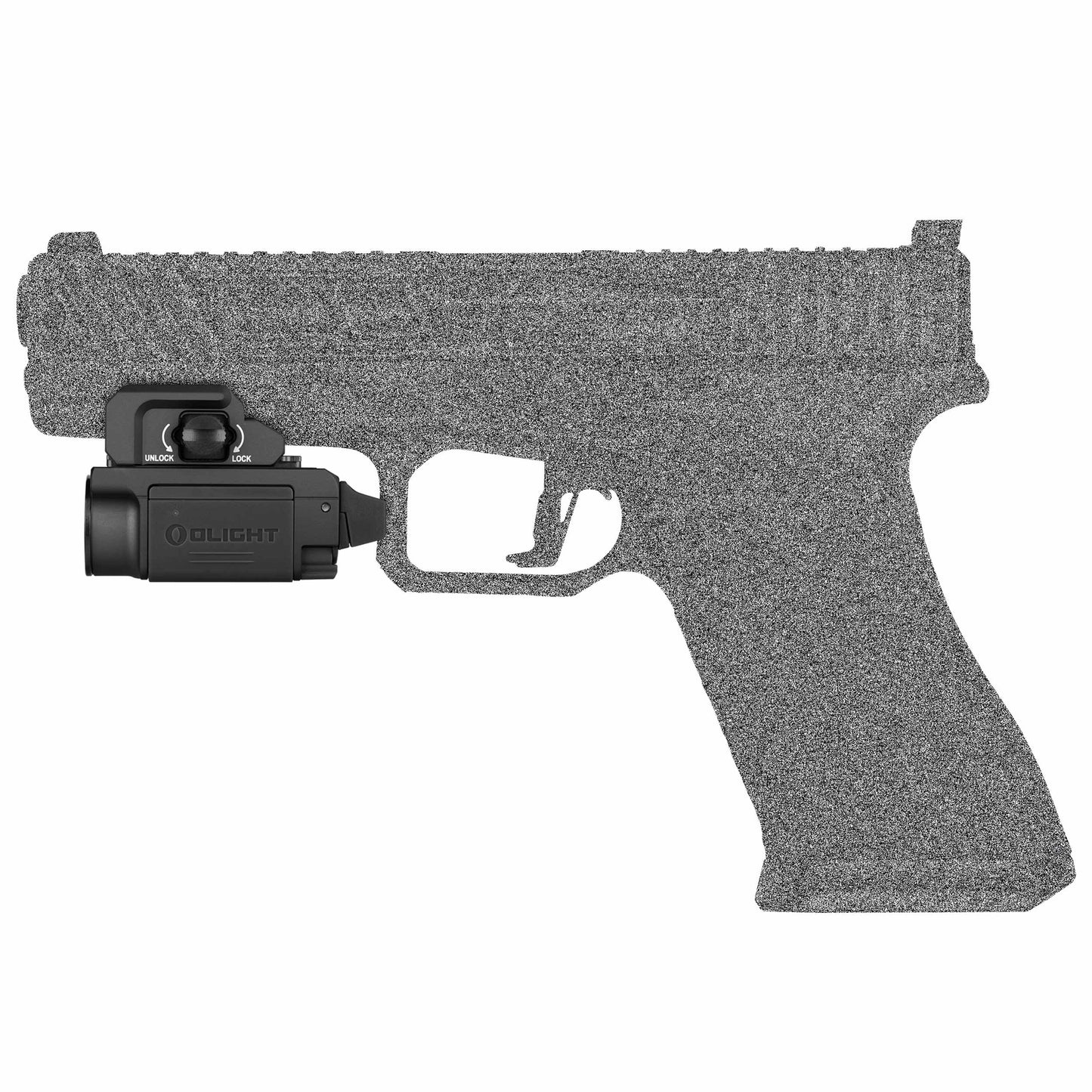 Latarka na broń Olight PL Mini 3 Valkyrie Black - 600 lumenów
