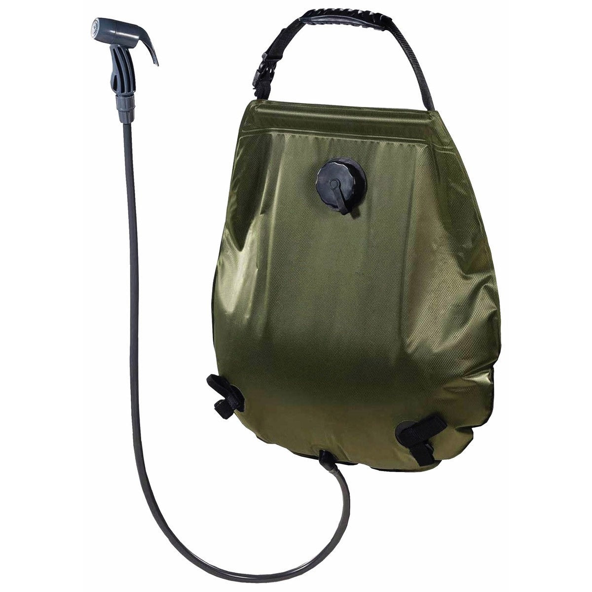 Prysznic turystyczny MFH Solar Shower Deluxe 20 l - Olive