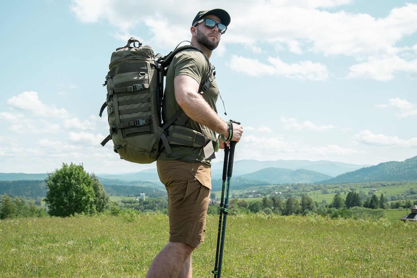 Szorty Helikon OTS 11" VersaStretch Lite - Mud Brown