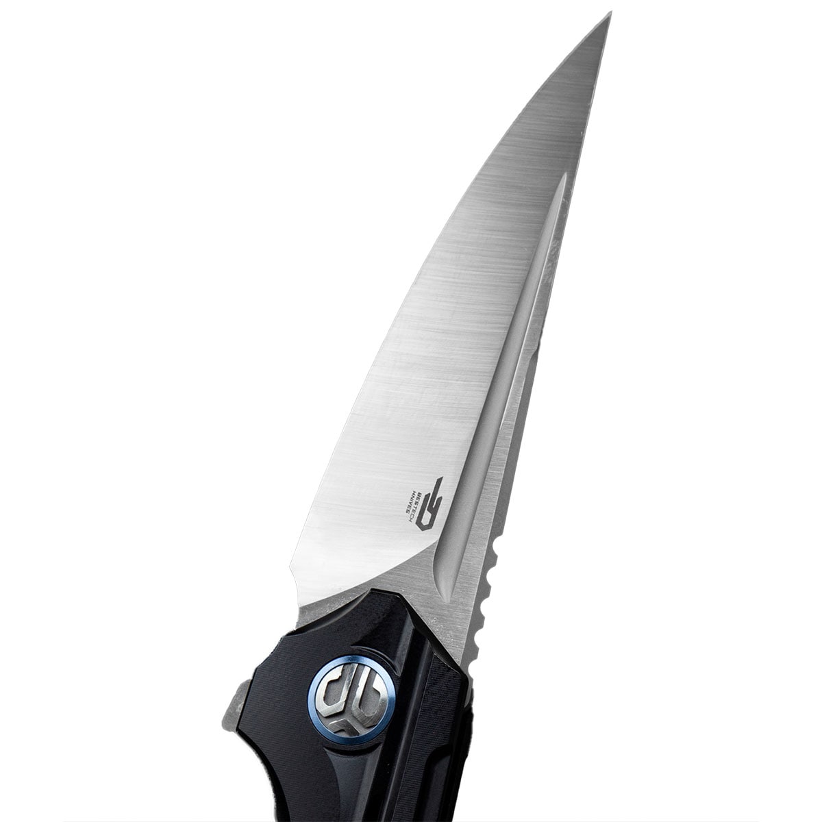 Nóż składany Bestech Knives Vigil - Satin Blade/Black Titanium