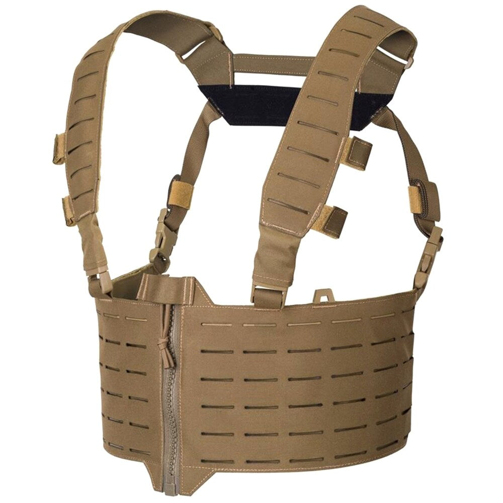 Kamizelka taktyczna typu Chest Rig Direct Action Warwick Zip Front - Coyote Brown