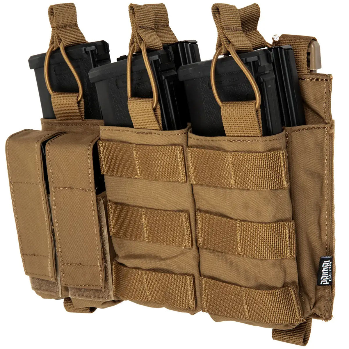 Panel z ładownicami Primal Gear Zyloz do kamizelek taktycznych - Coyote Brown