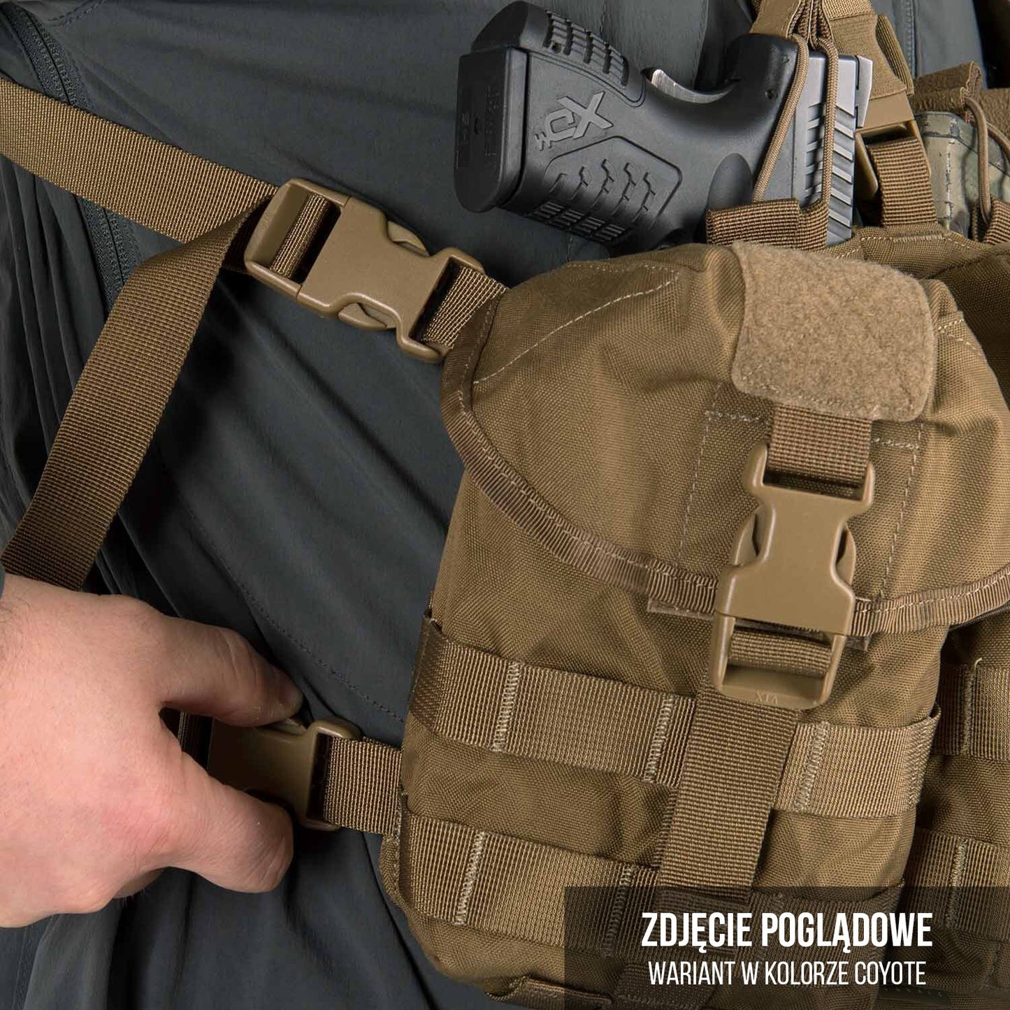 Kamizelka taktyczna Helikon Guardian Chest Rig - Shadow Grey