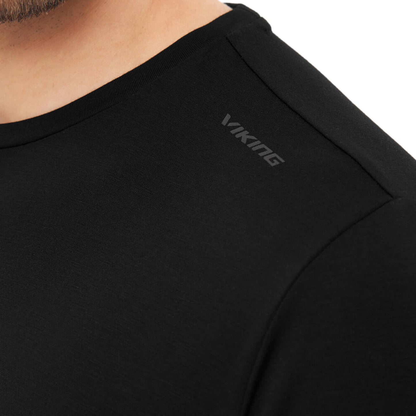 Koszulka T-shirt Viking Lenta Bamboo Light - Black