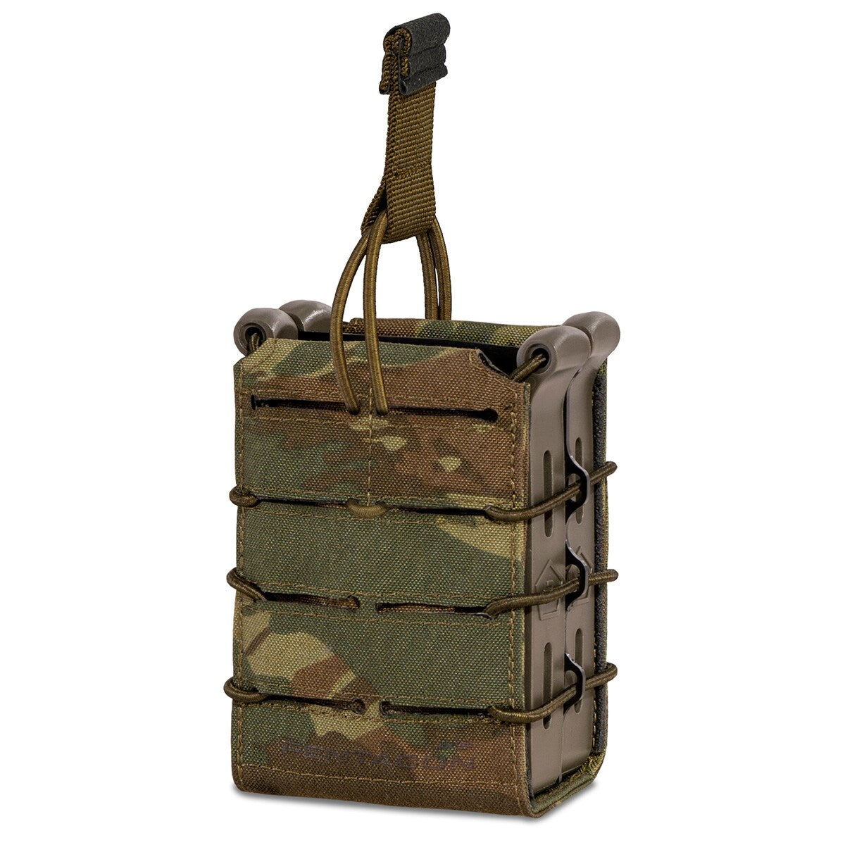 Ładownica Pentagon Elpis Rifle Mag Pouch na 2 magazynki do M4/G3 - Greek Lizard