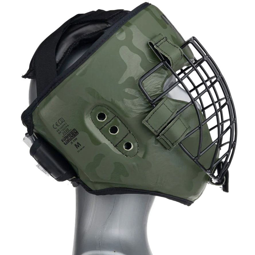 Kask bokserski Fighter Shock Head Guard - Khaki/Camo