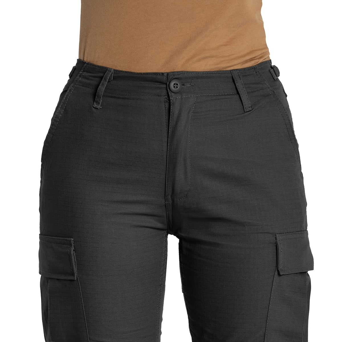 Spodnie damskie Brandit Cargo BDU Rip-Stop - Black