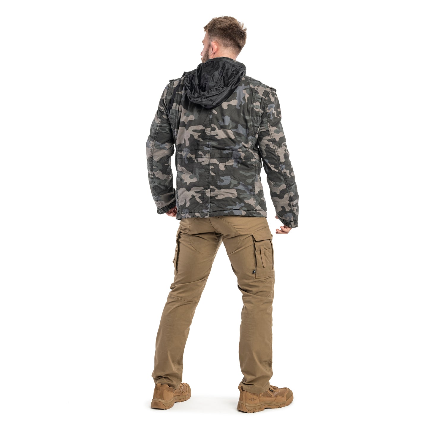 Kurtka Brandit Britannia Winter - Dark Camo
