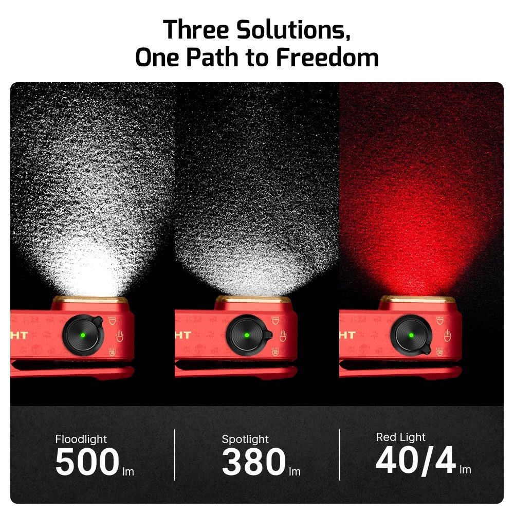 Latarka akumulatorowa Olight Oclip Pro Fortune Snake Special Edition - 500 lumenów